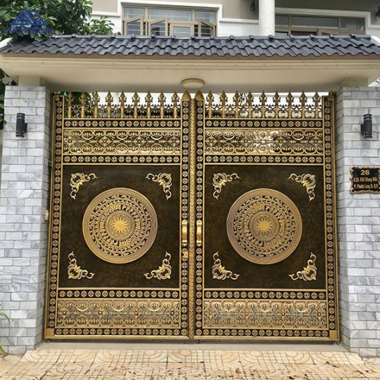 Cửa nhôm đồng đúc 08