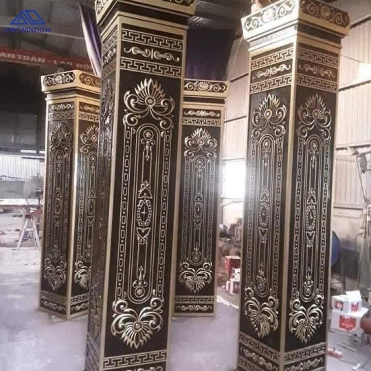 Mẫu cỗng nhôm đúc